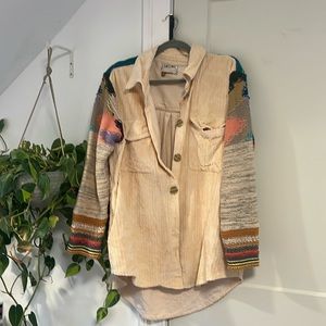 Anthropologie Knitted Shacket